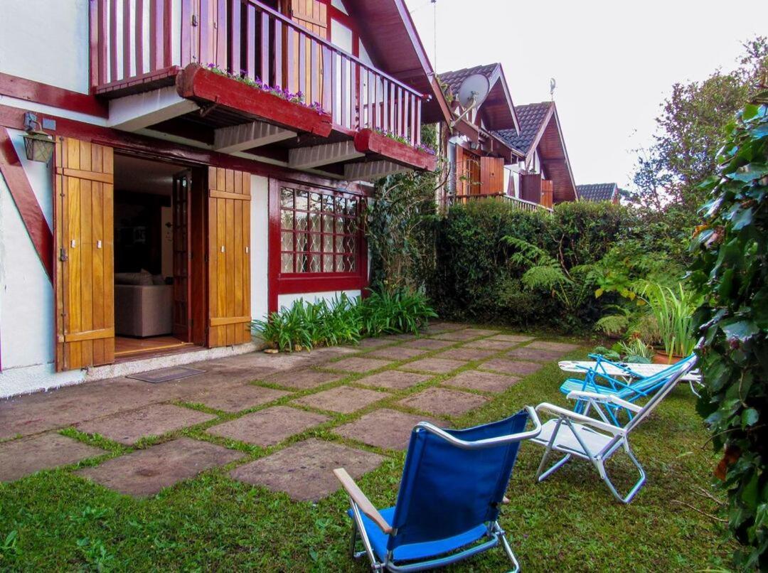 Chale Com Lareira E Wi-Fi Em Campos Do Jordao - Spヴィラ エクステリア 写真
